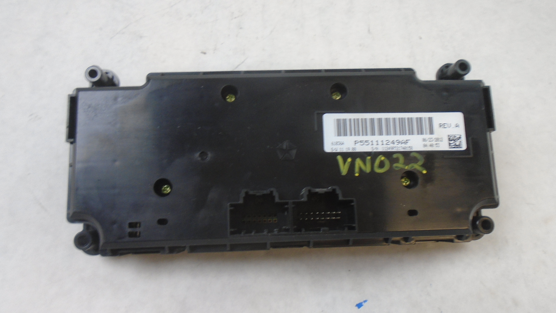 Pre-Owned 2011-2020 Dodge Caravan Front Heater AC Temperature Controller P55111249AF OEM (Good)