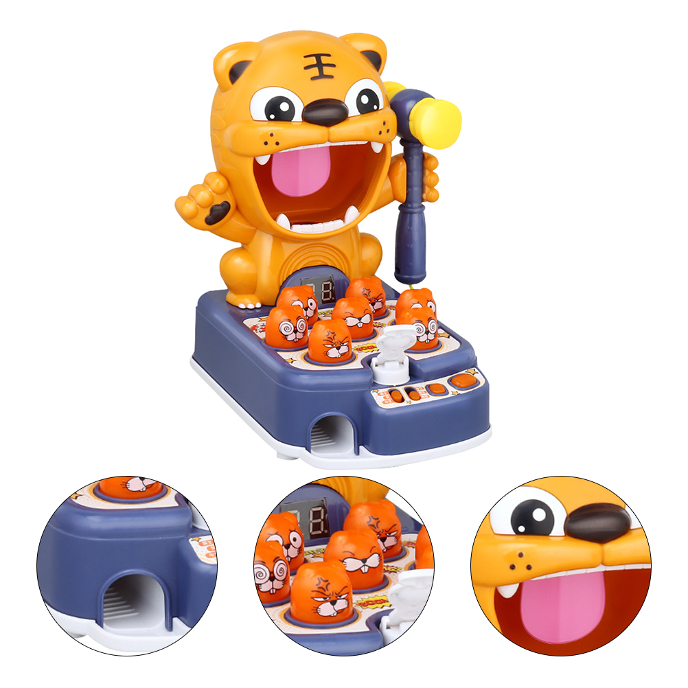 OUNONA Children Light Music Kids Toys Multifunctional Play Hit Hammering Game