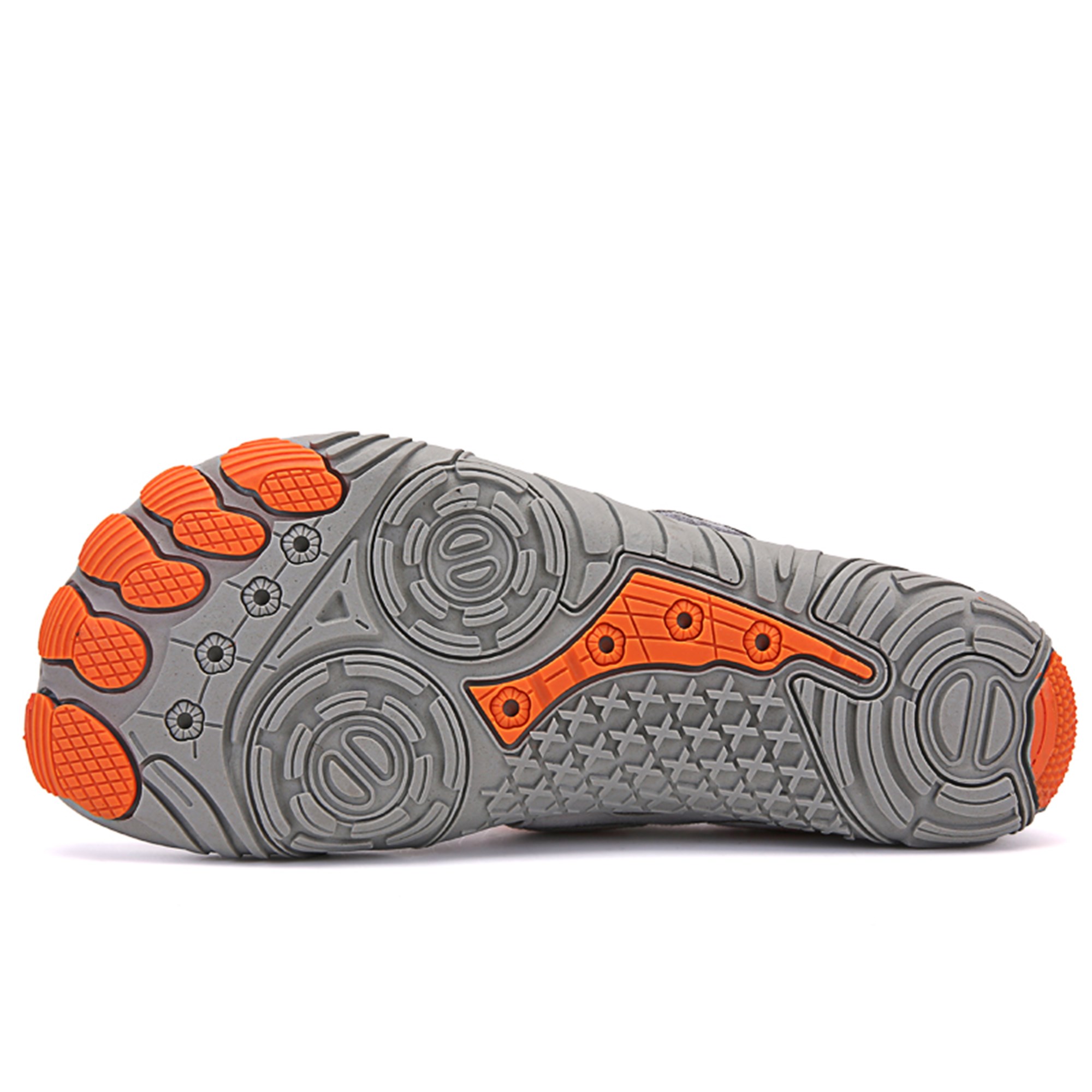 Lopsie UNDERSEA Water Shoes Men's Women's Swim Shoes Outdoor Beach Barefoot Quick-Dry Aqua Pool Socks Swimming Yoga Surfing Exercise Gray