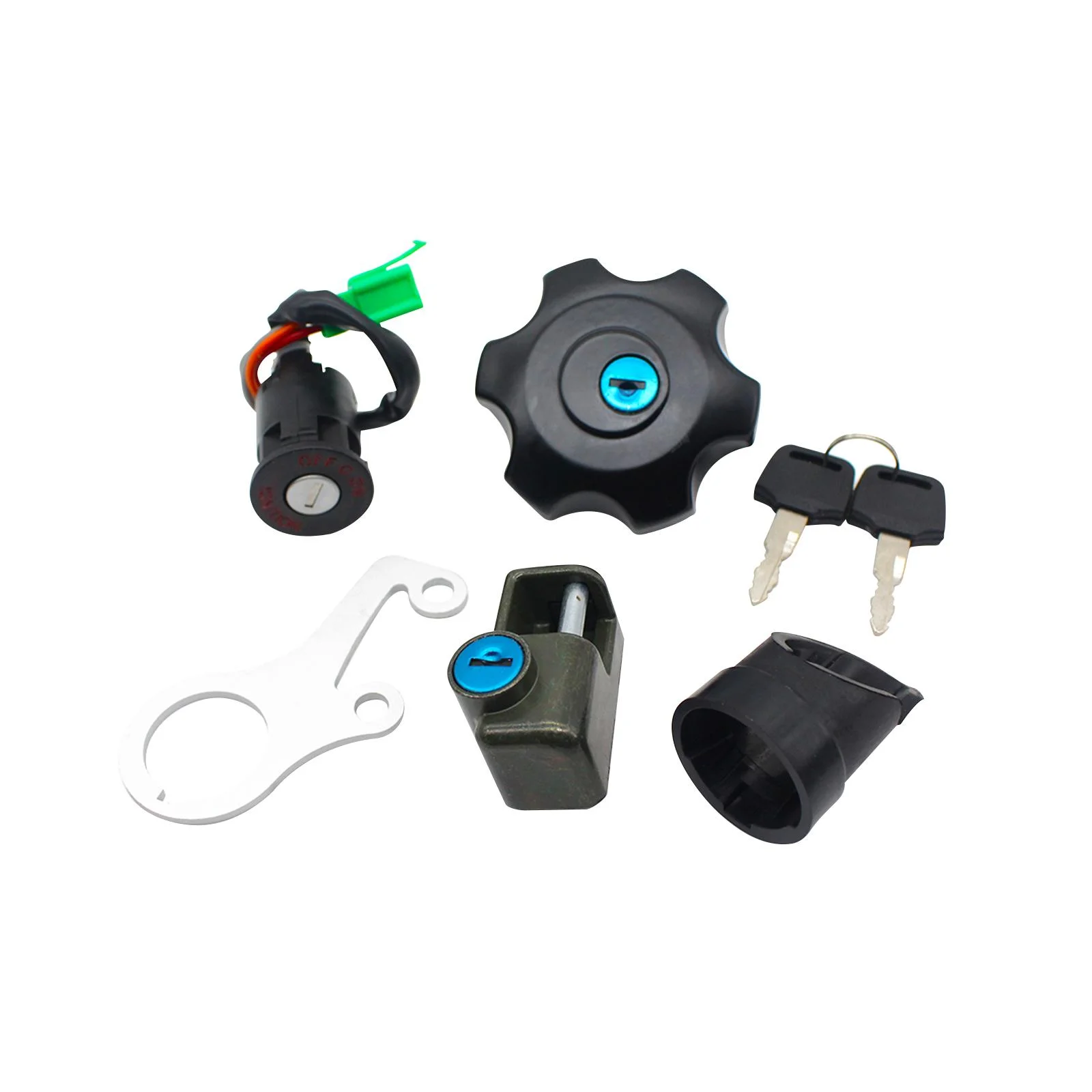 Motorcycle Lock Set 37101-29811 Durable Suzuki Drz400 Drz400SM