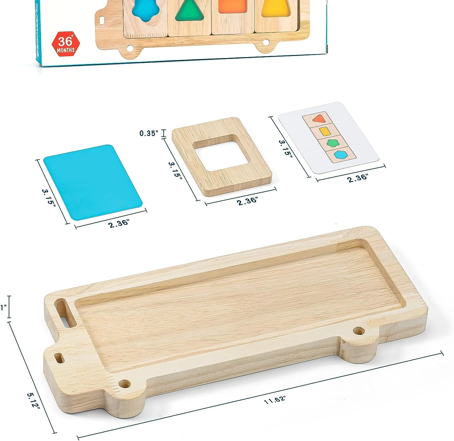 Baby Toys 6 to 12 Months, Montessori Toys Color Shape Sorting, Preschool Early Learning Educational Toyfor Baby Boy Girl Toddlers 1-3 Year