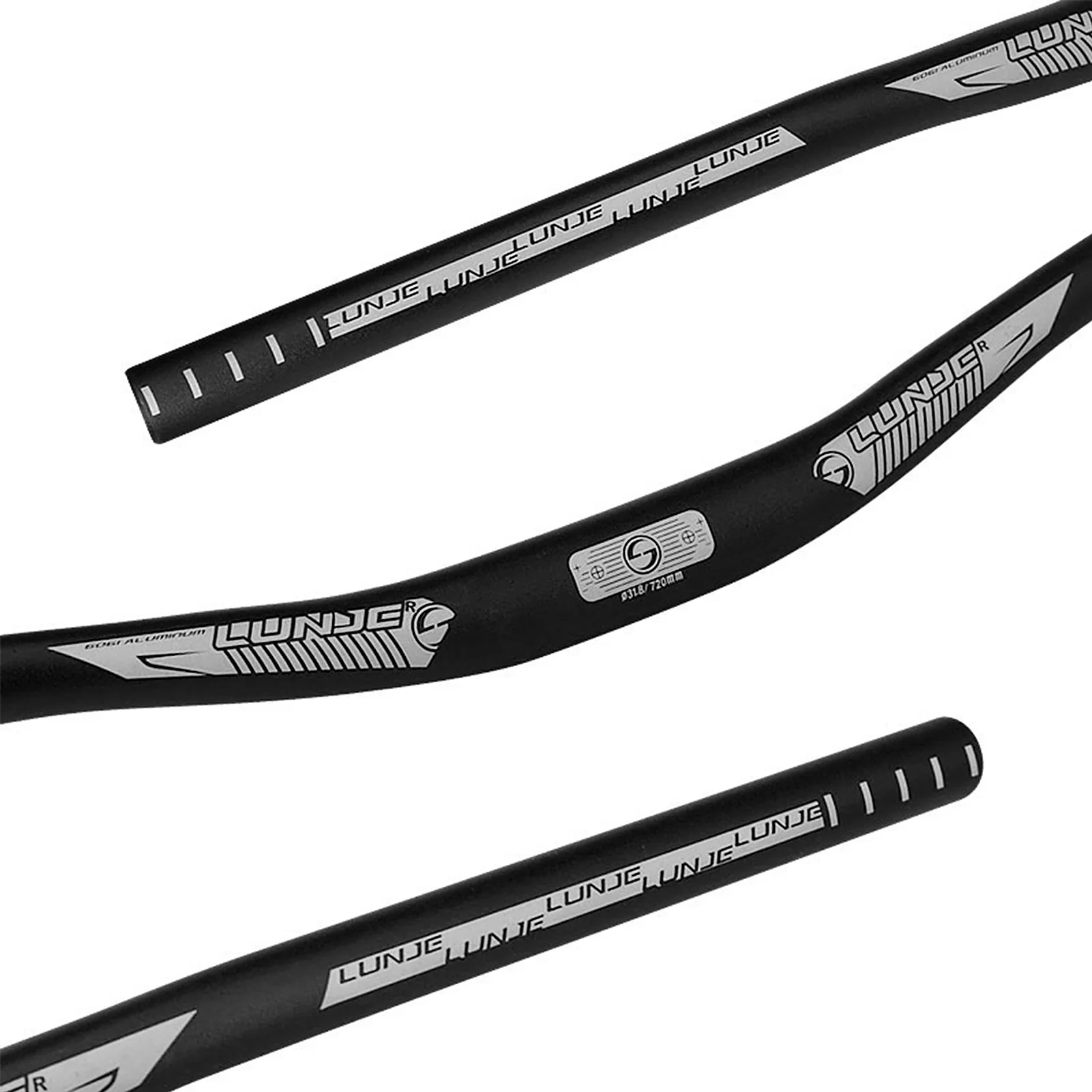 31.8x780mm Handlebar Cycling Aluminium Alloy Handlebar MTB Extra Long Handlebar Riser Bar