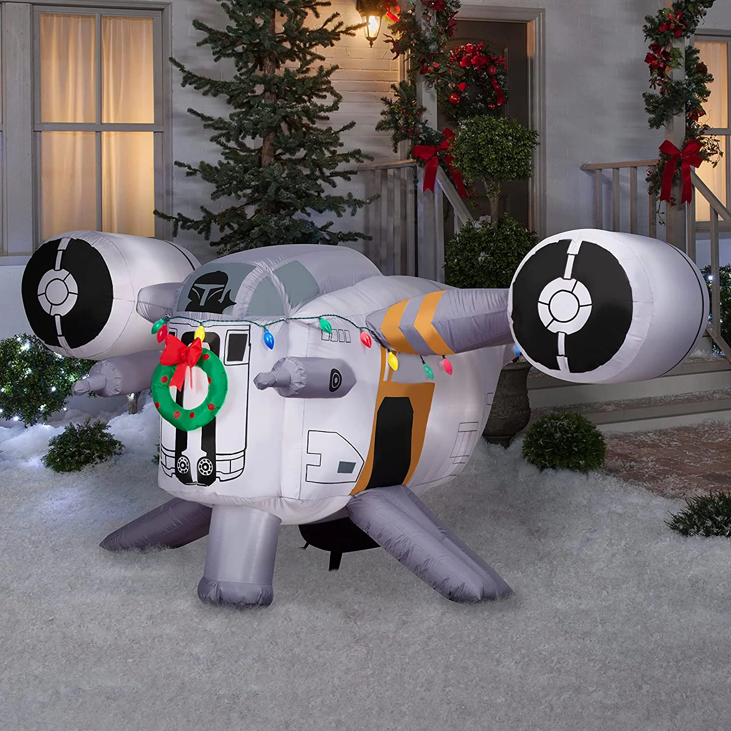 Airblown Inflatables Christmas Mandalorian Razor Crest