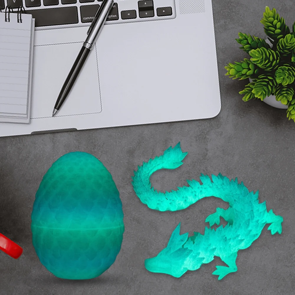 Easter 3D Printed Dragon Egg, Explore Enchanting Dragon Egg Fidget Toy Surprise and More for Adult Kids Endless Fidget