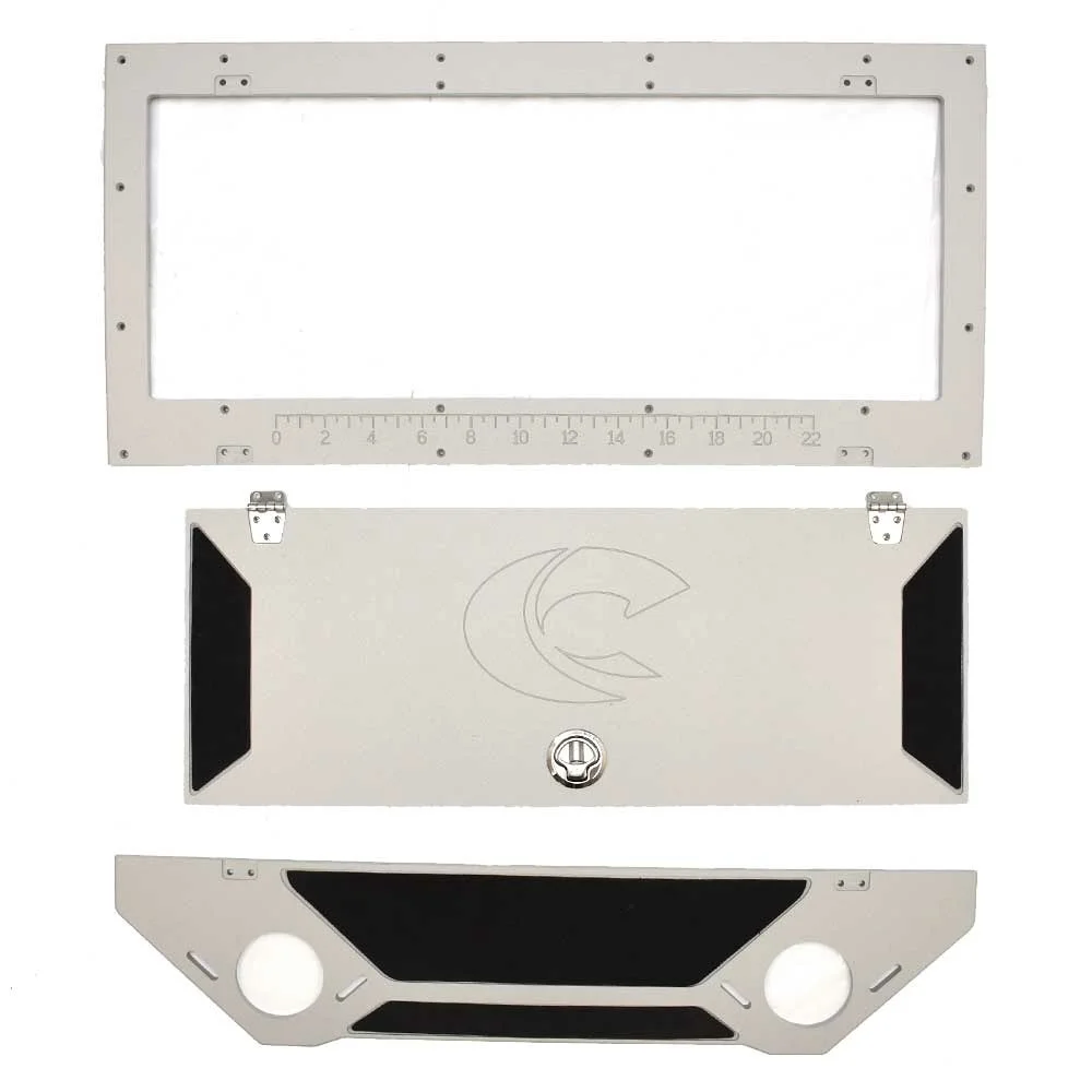 Crestliner Pontoon Boat Fish Station Panels 2311146 | Dolphin Gray (Kit)