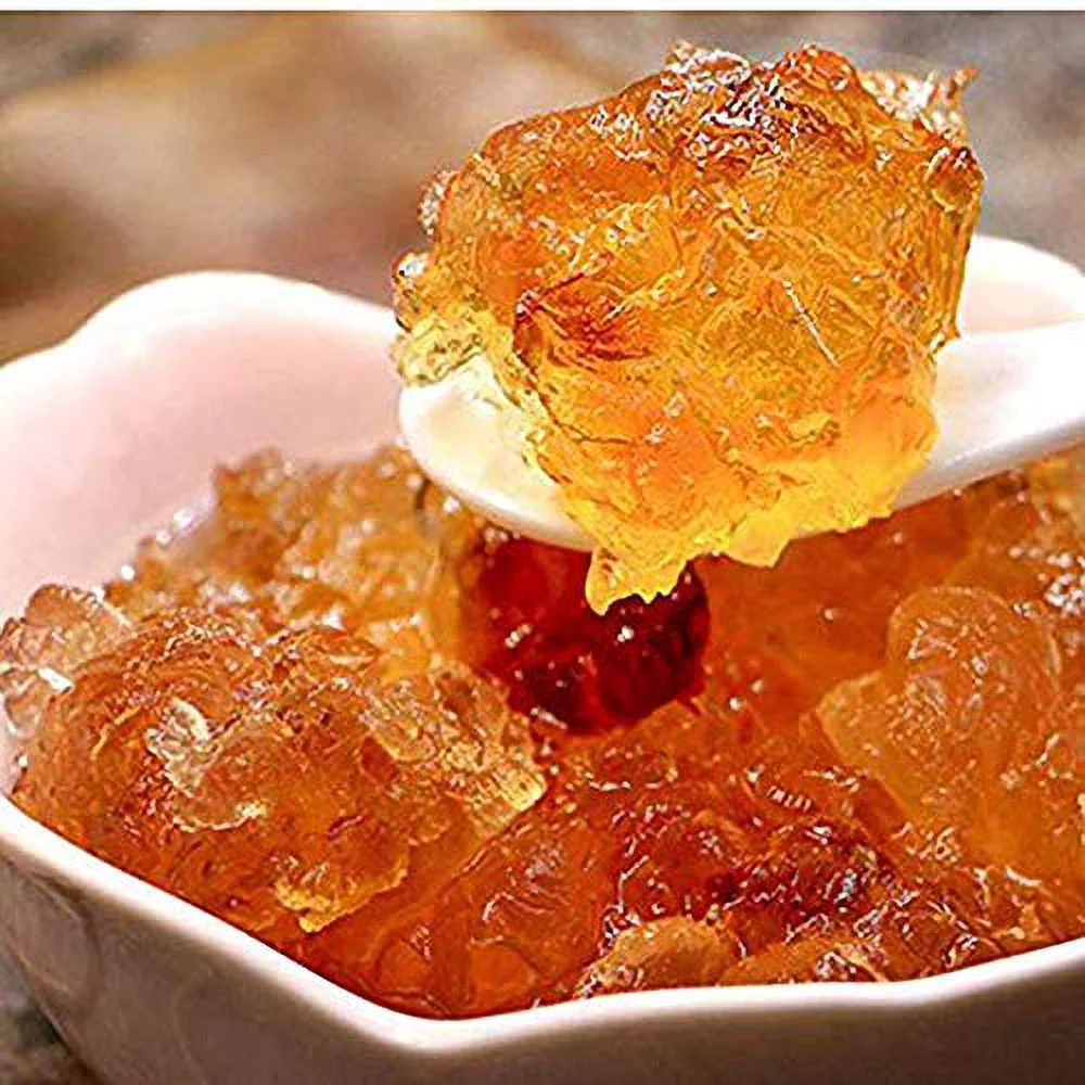 Large Natural Tao Jiao Peach Resin Peach Gum Jelly, Nourishing Yin Skin Health 桃膠 (1LB / 16Oz)