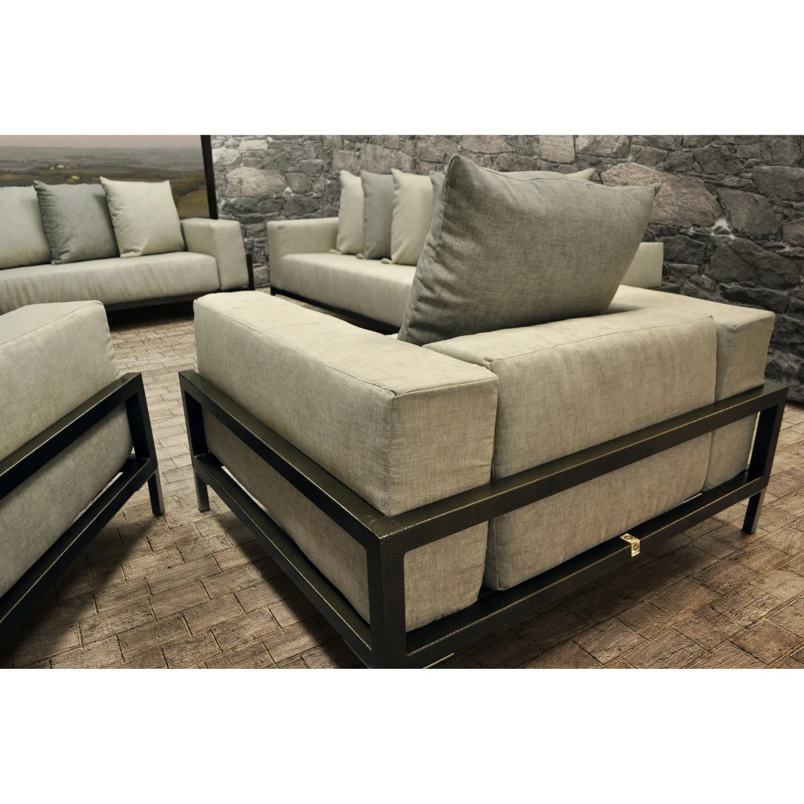 Solis Nubis Indoor or Outdoor Patio Sofa