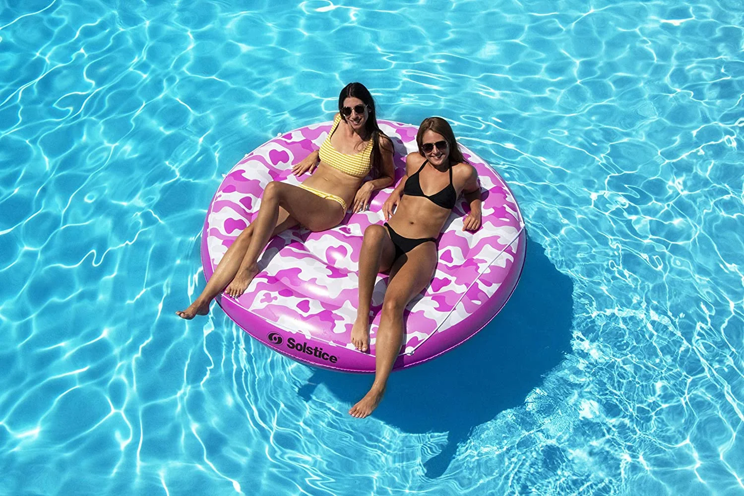 Swimline Solstice Camo Print Island Float