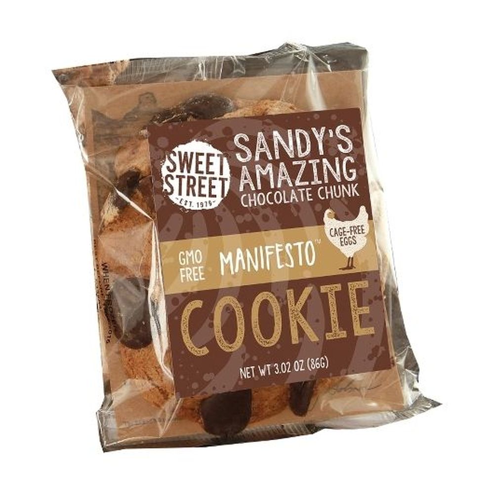 Sweet Street Individually Wrapped Sandy's Amazing Chococlate Chunk Manifesto Cookie 3.02 oz (48 Count)