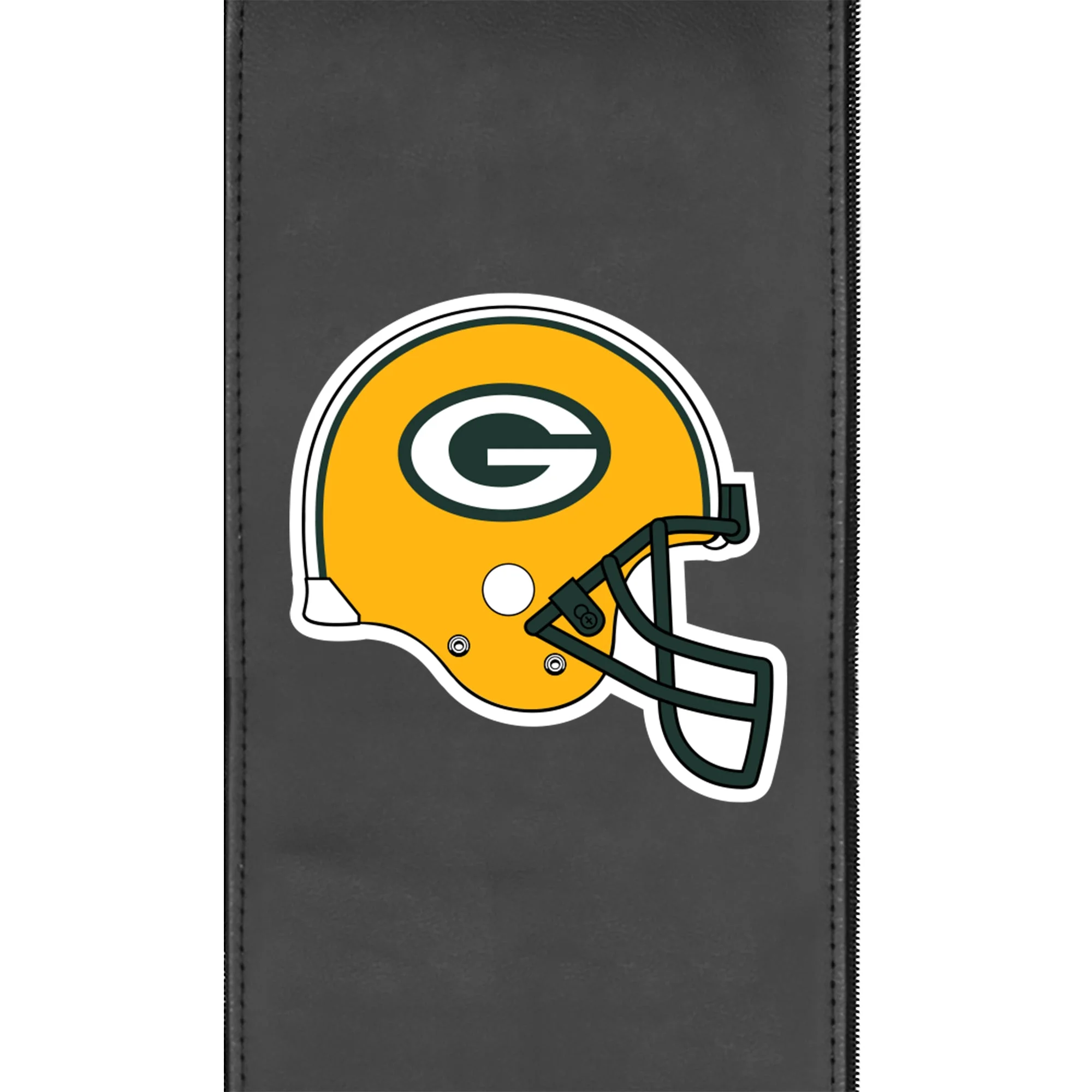 Green Bay Packers Helmet Logo Stealth Recliner with Zipper System