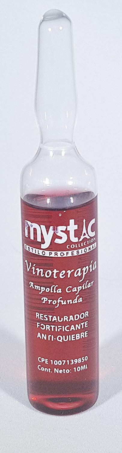 Mystic Vinoterapia Deep Hair Ampoules Hair-Strand Rebuilder 24 Ampollas X 10 cm3 / 0.338 fl. oz