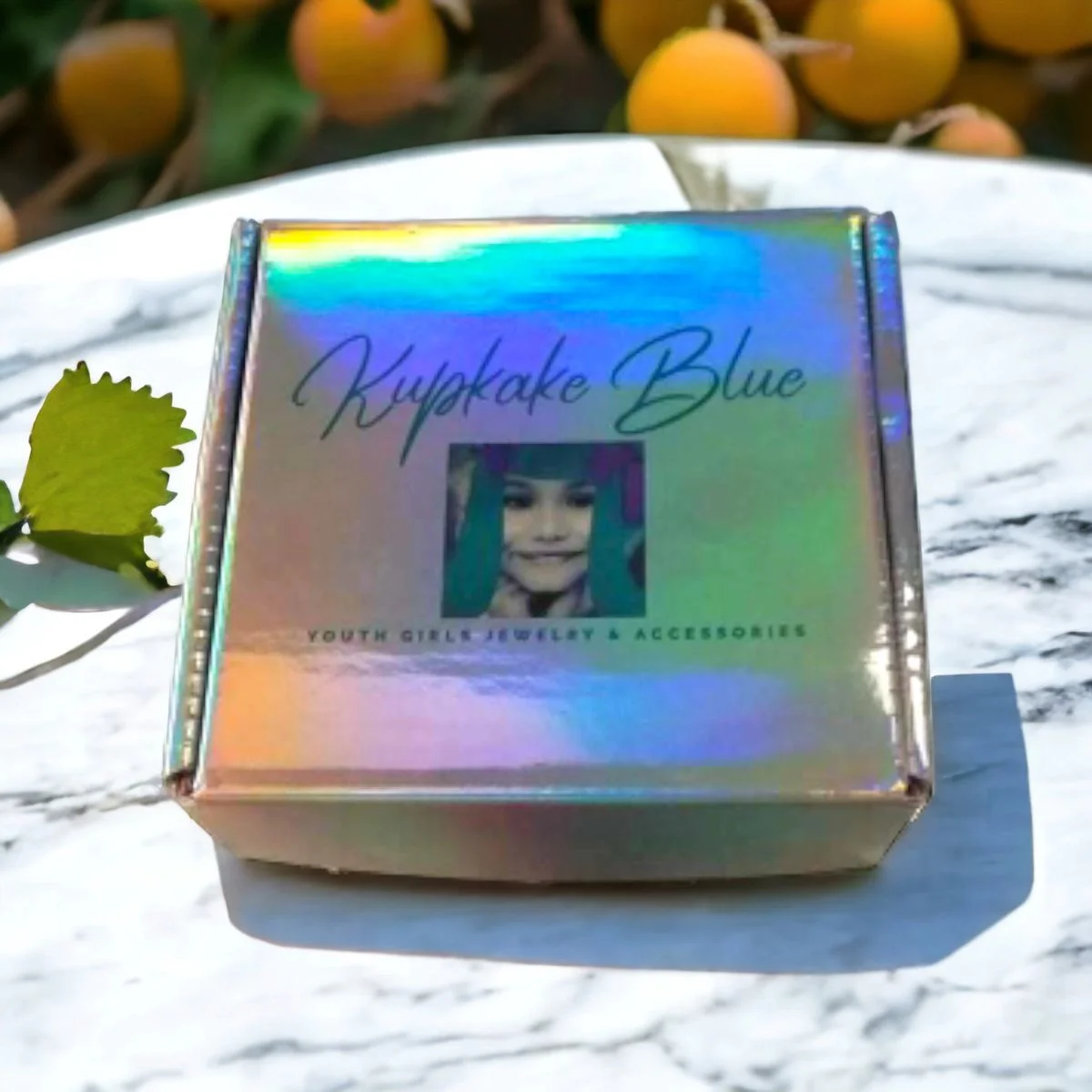 Kupkake Blue Crocheted Lemon Drops Earrings