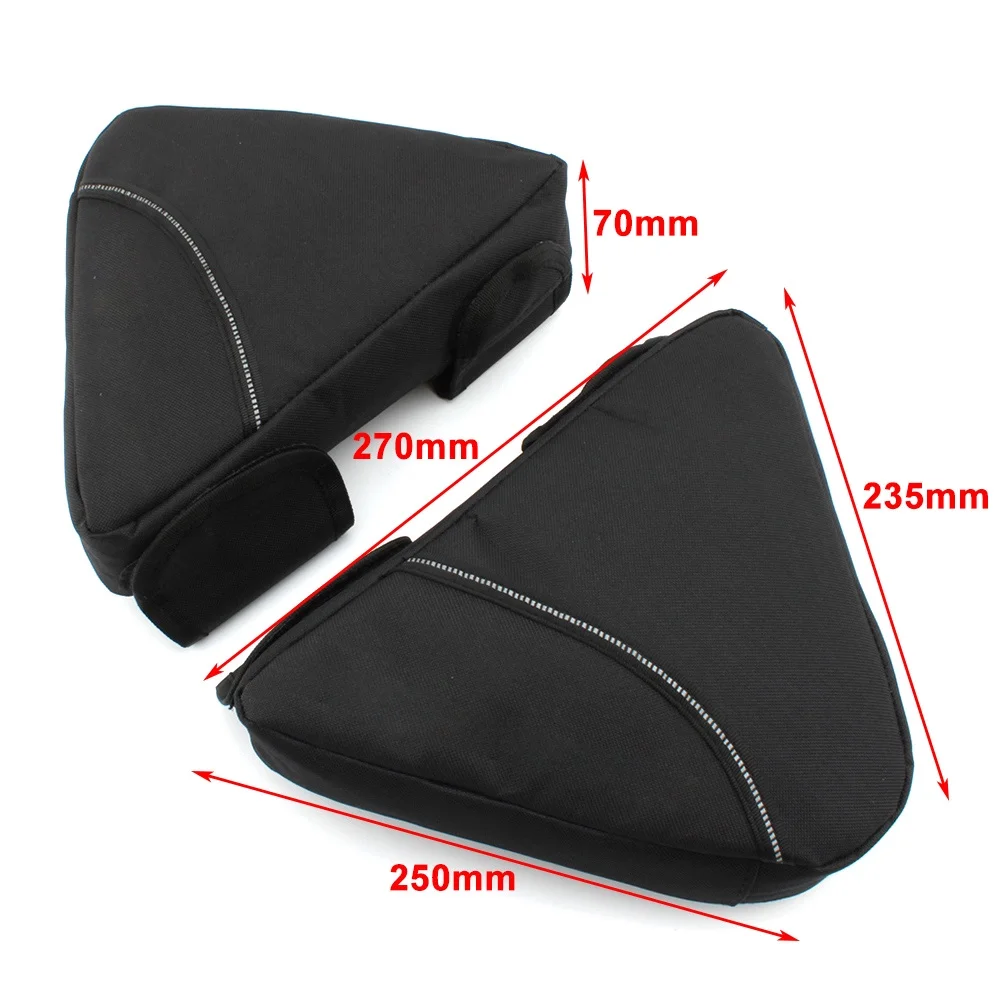 ZS Motorbike Frame Crash Bar Waterproof Bag Repair Tool Placement Bag For BMW R1200GS Adventure 2014-2020
