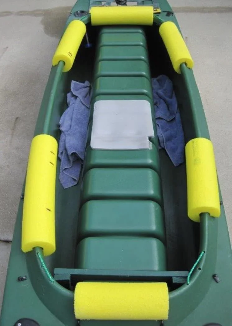 Jumbo Clamp-On Foam Noodles 6 Pack - Lime