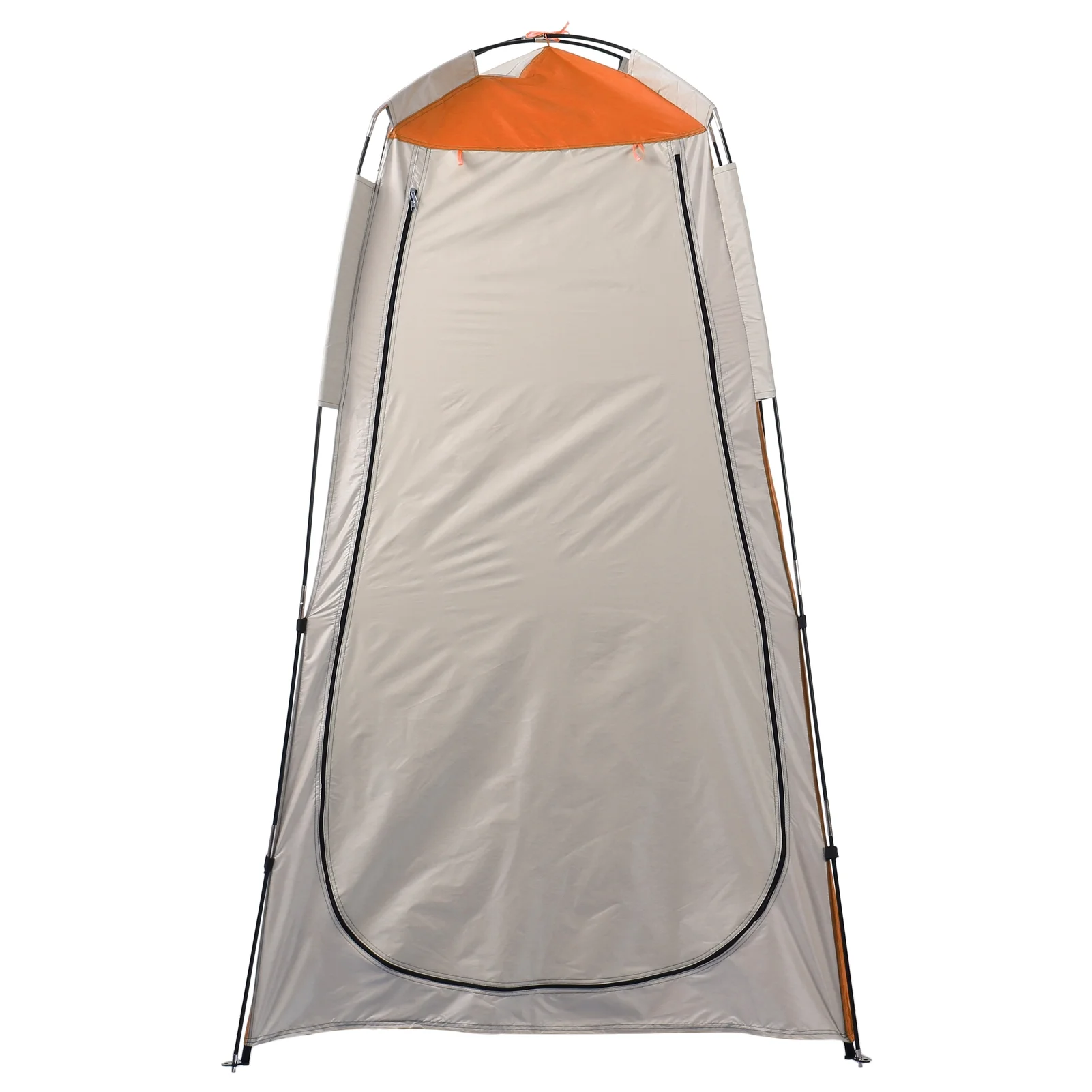 Lightweight Polyester Shelter Tent, Portable Changing Room for Camping and Picnic, Green & Grey