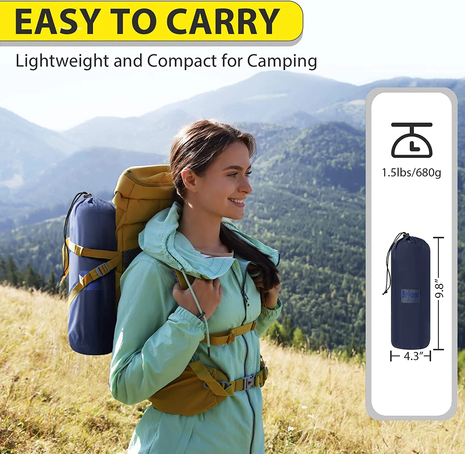 Beyondhome Sleeping Pad, 74.5