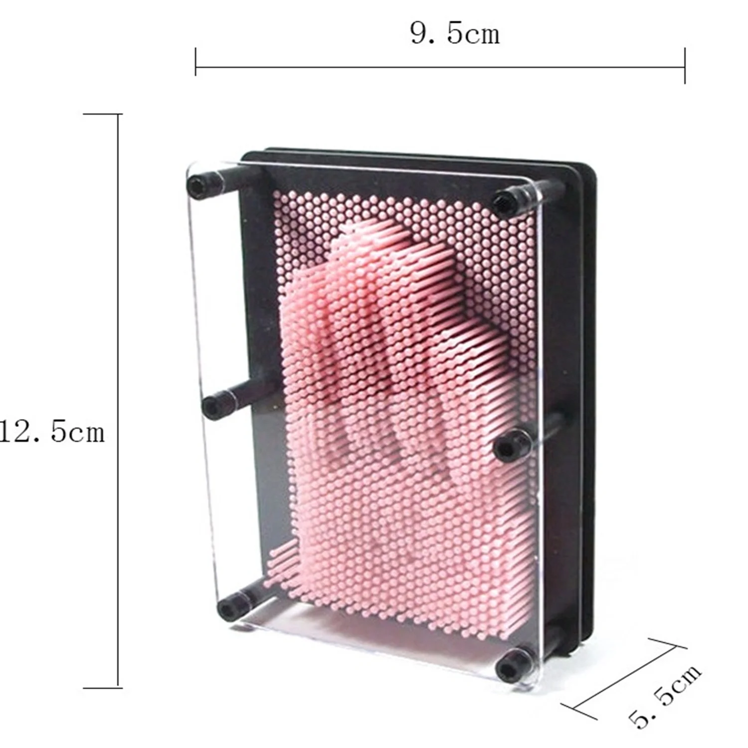 Seyurigaoka 3D Anti-Stress Fingerprint Needle Toy Fun Transformable Pin Art Toy