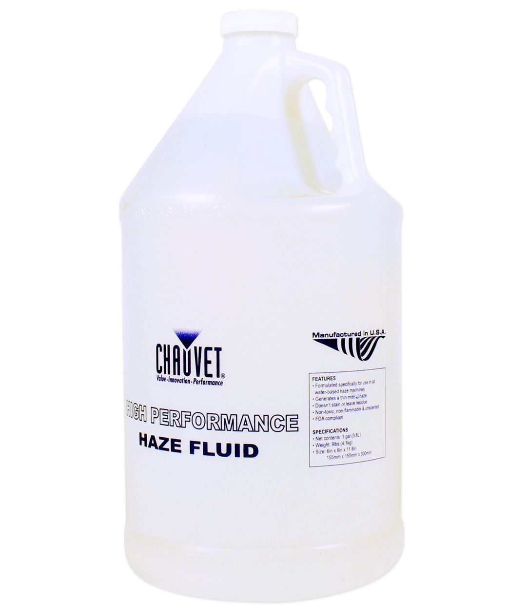 (4) Chauvet HFG HF-G (4) Gallon of Performance Haze Juice Fluid Replaces HJU