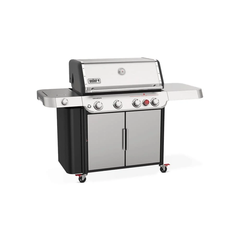 Weber 36400001 Genesis S-435 LP Gas Grill, Stainless Steel - Quantity 1