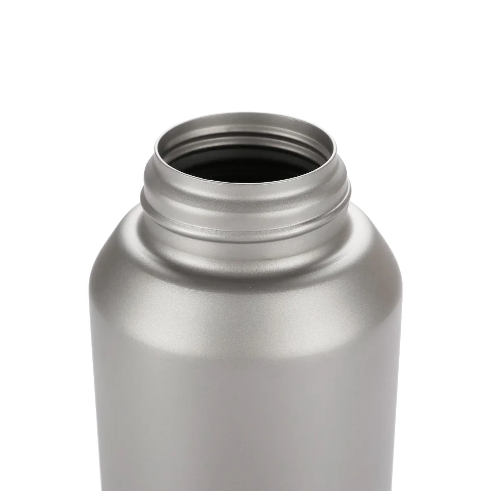 1.5L Titanium Water Bottle - Strainer and Sleeve Included for Camping and Hiking Adventures