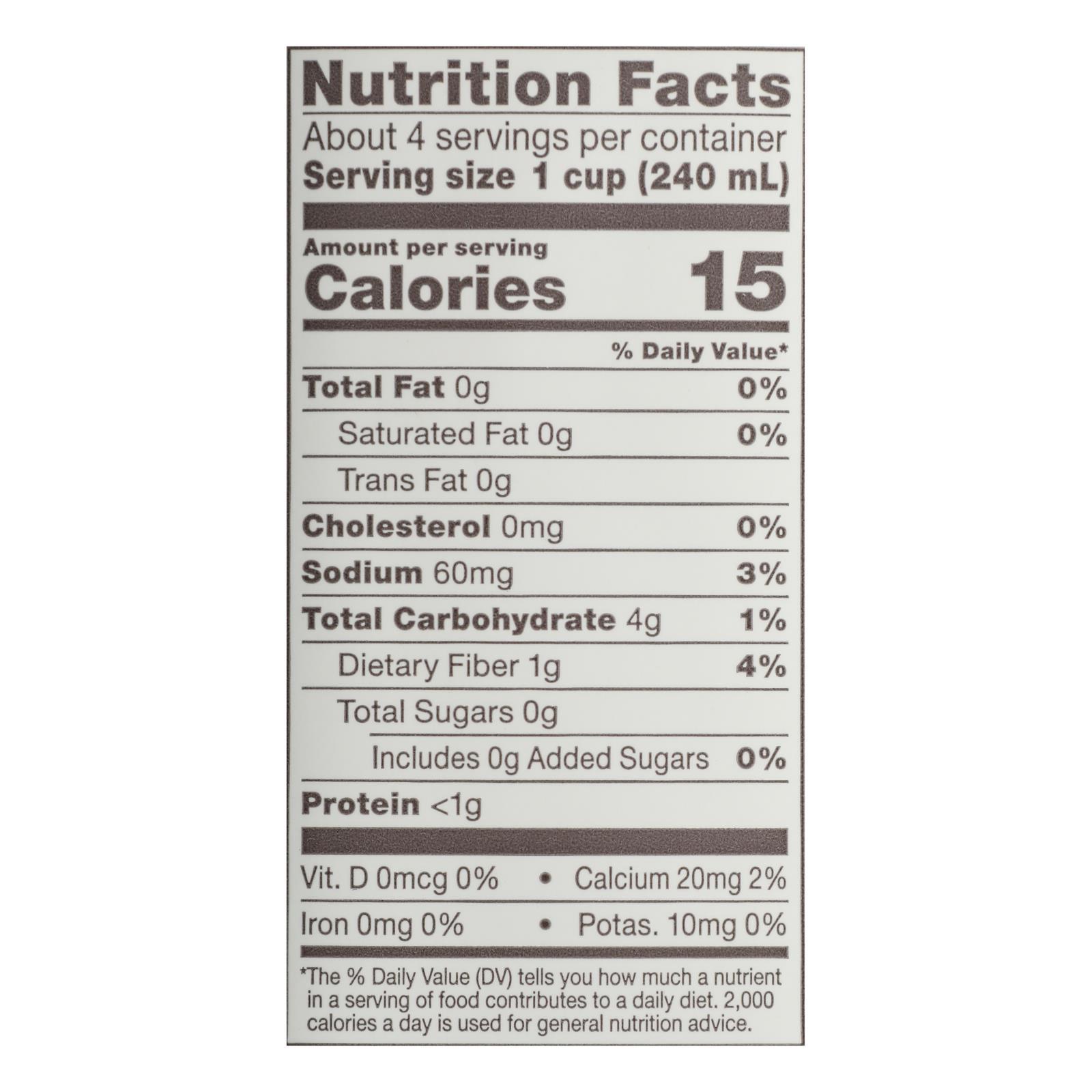 (Pack of 6) Bonafide Provisions Organic No Salt Added Vegetable Broth 32 fl oz