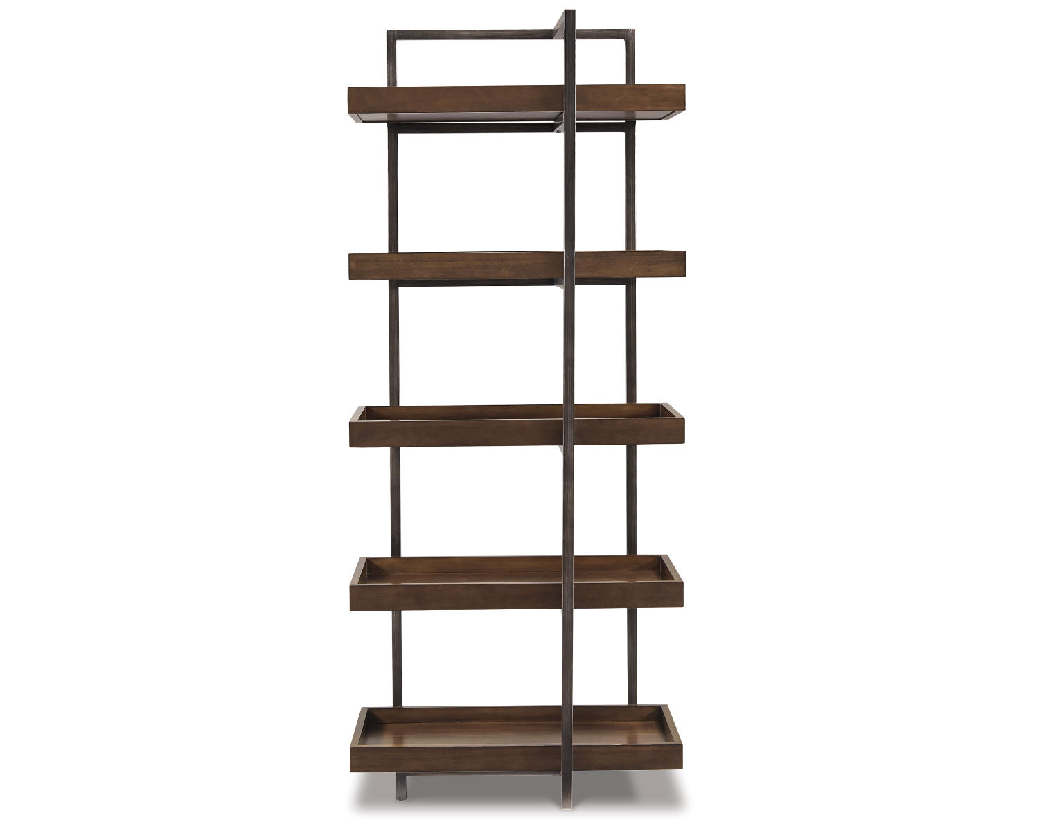 Signature Design by Ashley Starmore Industrial Entertainment Center Pier or Bookcase, Brown