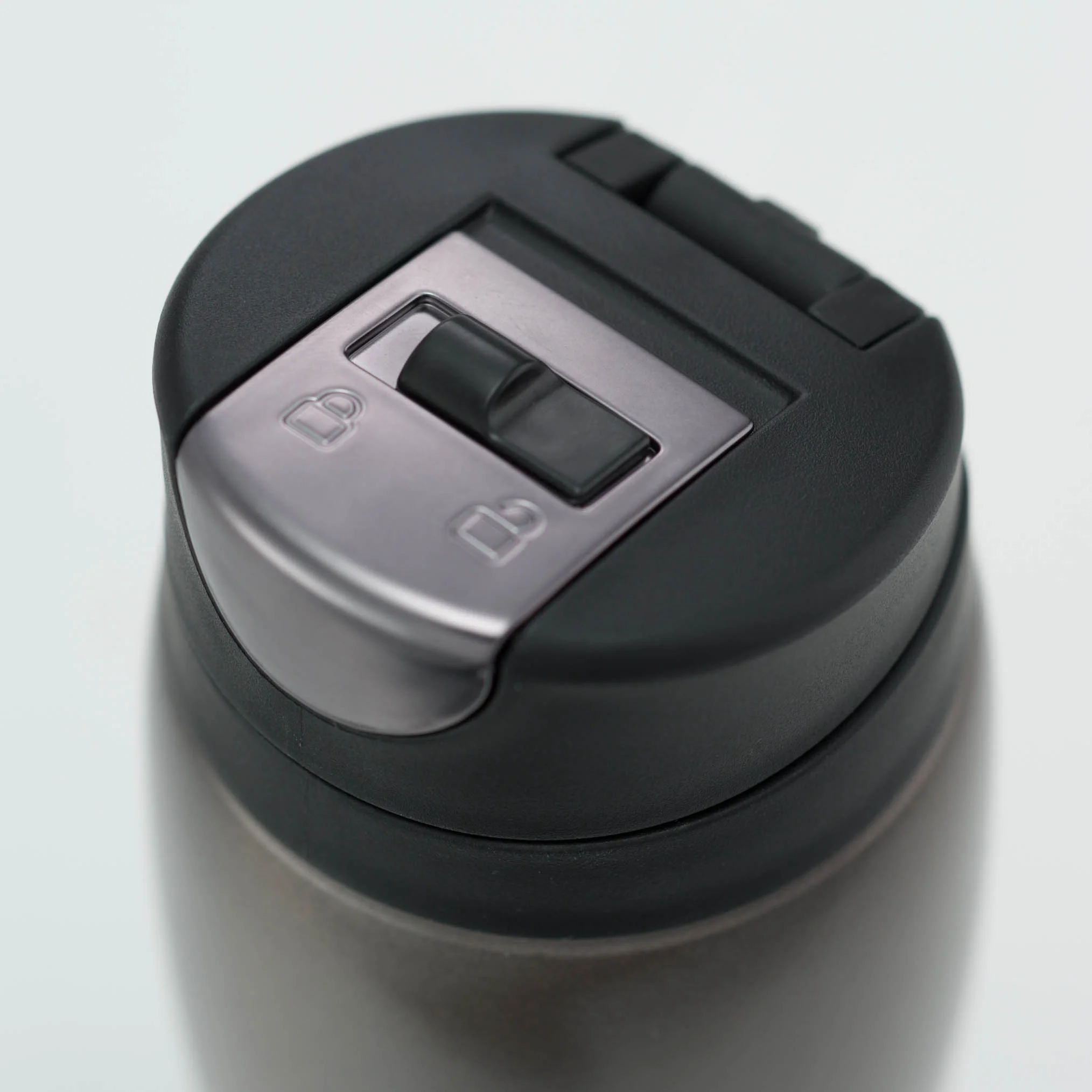 Tiger MCB-H Stainless Steel Bottle With One Push Lid, 12 Oz, Gun Metallic (HG)