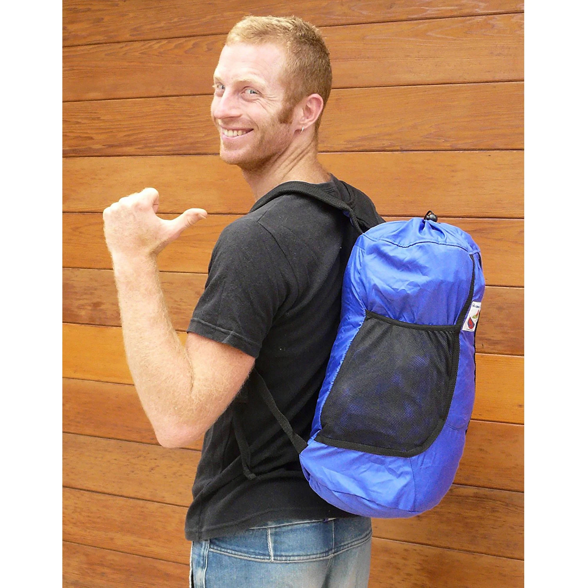 Hammock Bliss Ultralight Travel Daypack, Blue