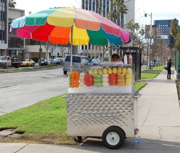 Mexican Street Vendors Selling Fruit Vendor Carts FV50