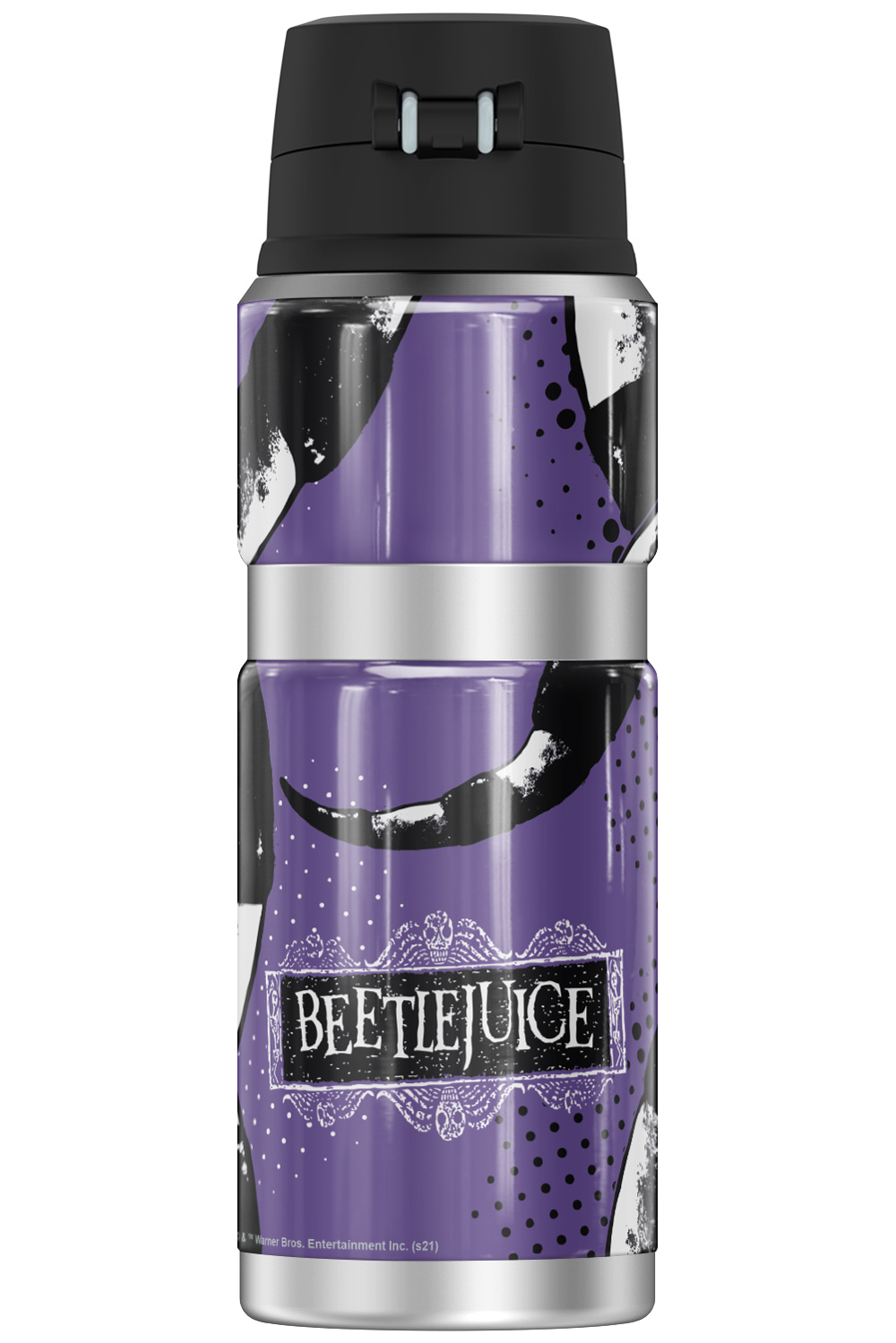 Beetlejuice Sandstorm Sandworms THERMOS STAINLESS KING Stainless Steel Drink Bottle, Vacuum insulated & Double Wall, 24oz