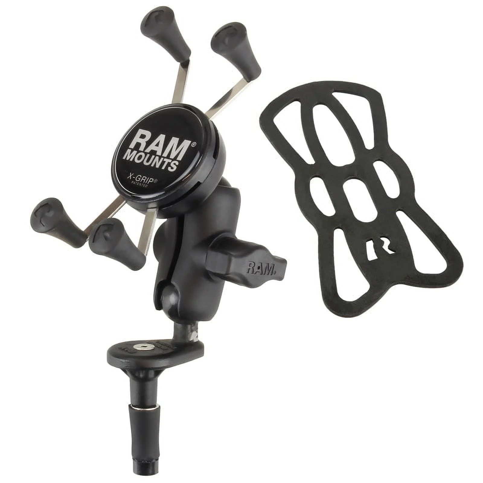 RAM Mounts X-Grip® Phone Holder with Motorcycle Fork Stem Base