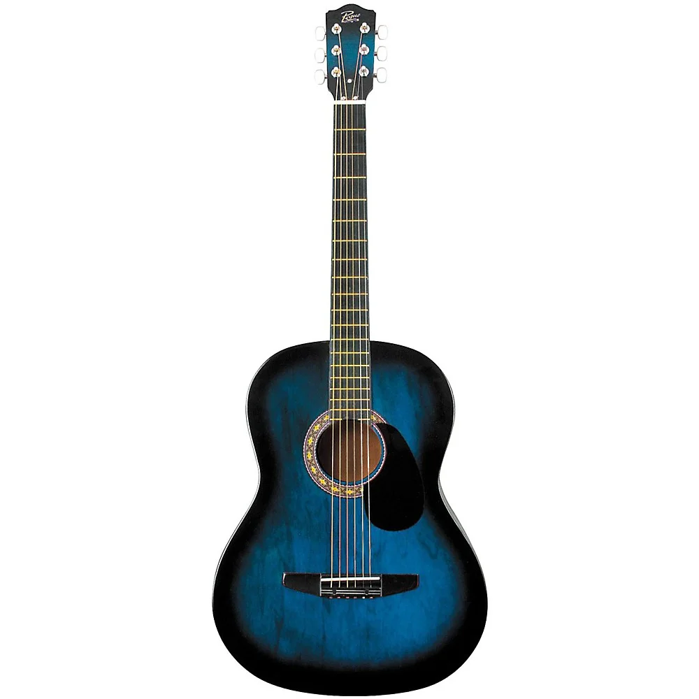 Rogue Starter Acoustic Guitar, Blue Burst