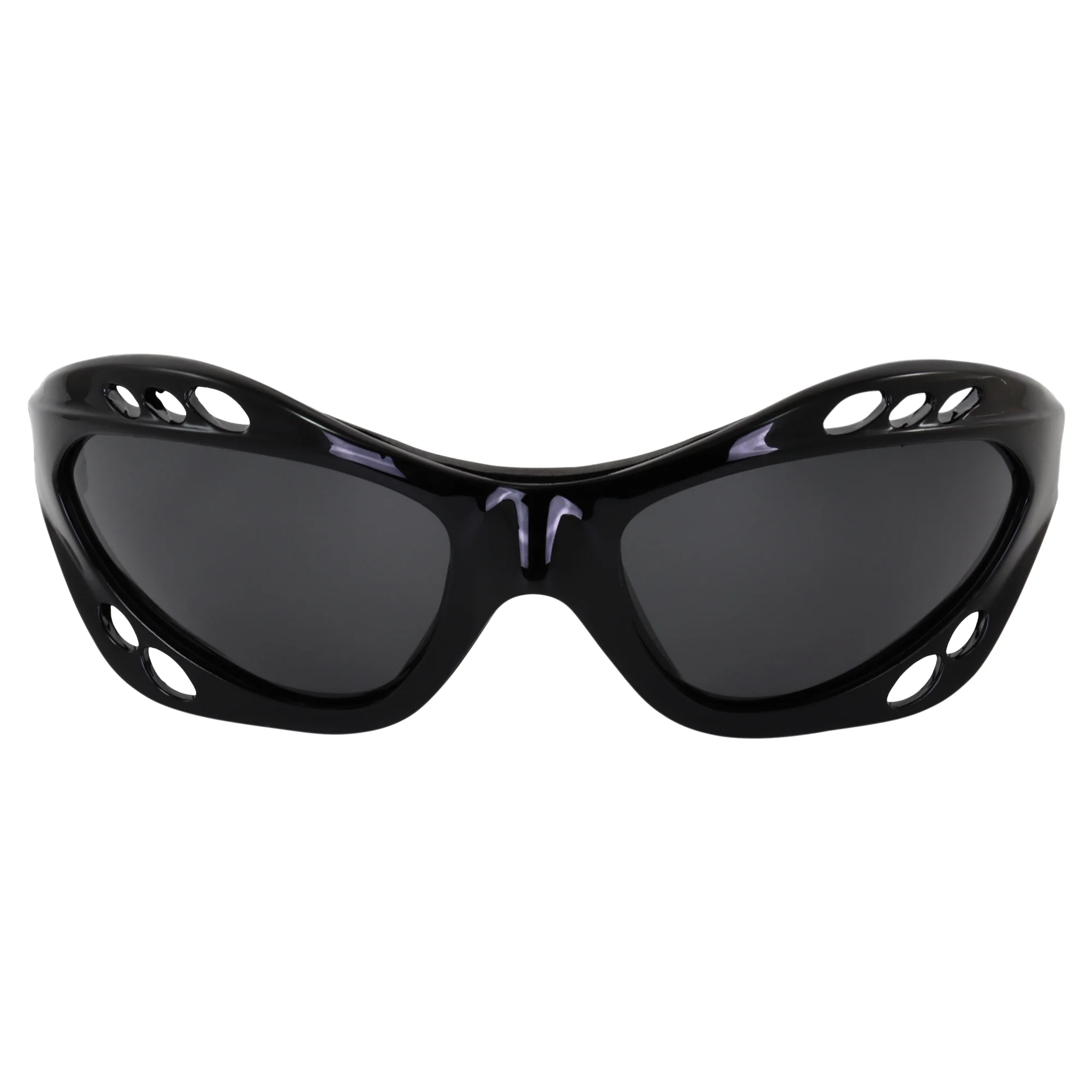 3 Pairs Birdz Seahawk Padded Polarized Sunglasses w/Strap Water Sports Surfing Kayaking Jetski Silver & Black Frames w/Smoke Lens & Black Frame w/Purple Mirror Lens