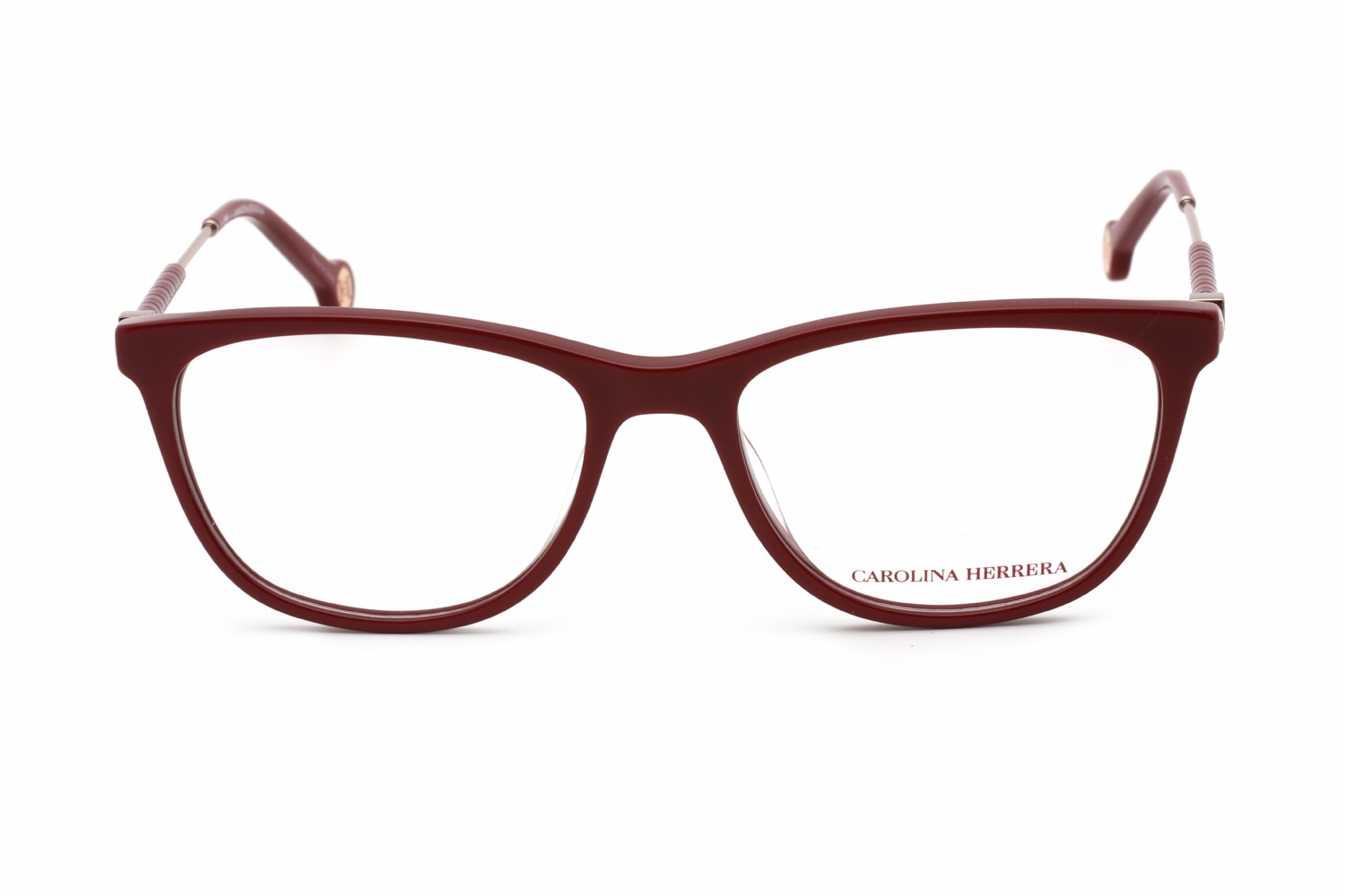 CAROLINA HERRERA CH-VHE878-08LA-53 Eyeglasses Size 53mm 17mm 140mm Burgundy