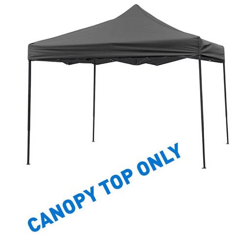 9.6' x 9.6' Square Replacement Canopy Gazebo top Assorted Colors by Trademark Innovations (White)