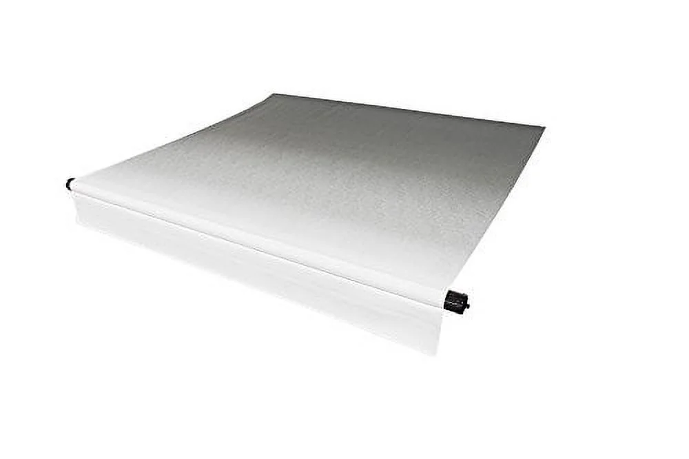 Lippert M6V-V000211531 Solera RV Awning Roller and Fabric Assembly, Black And White - 21 ft.