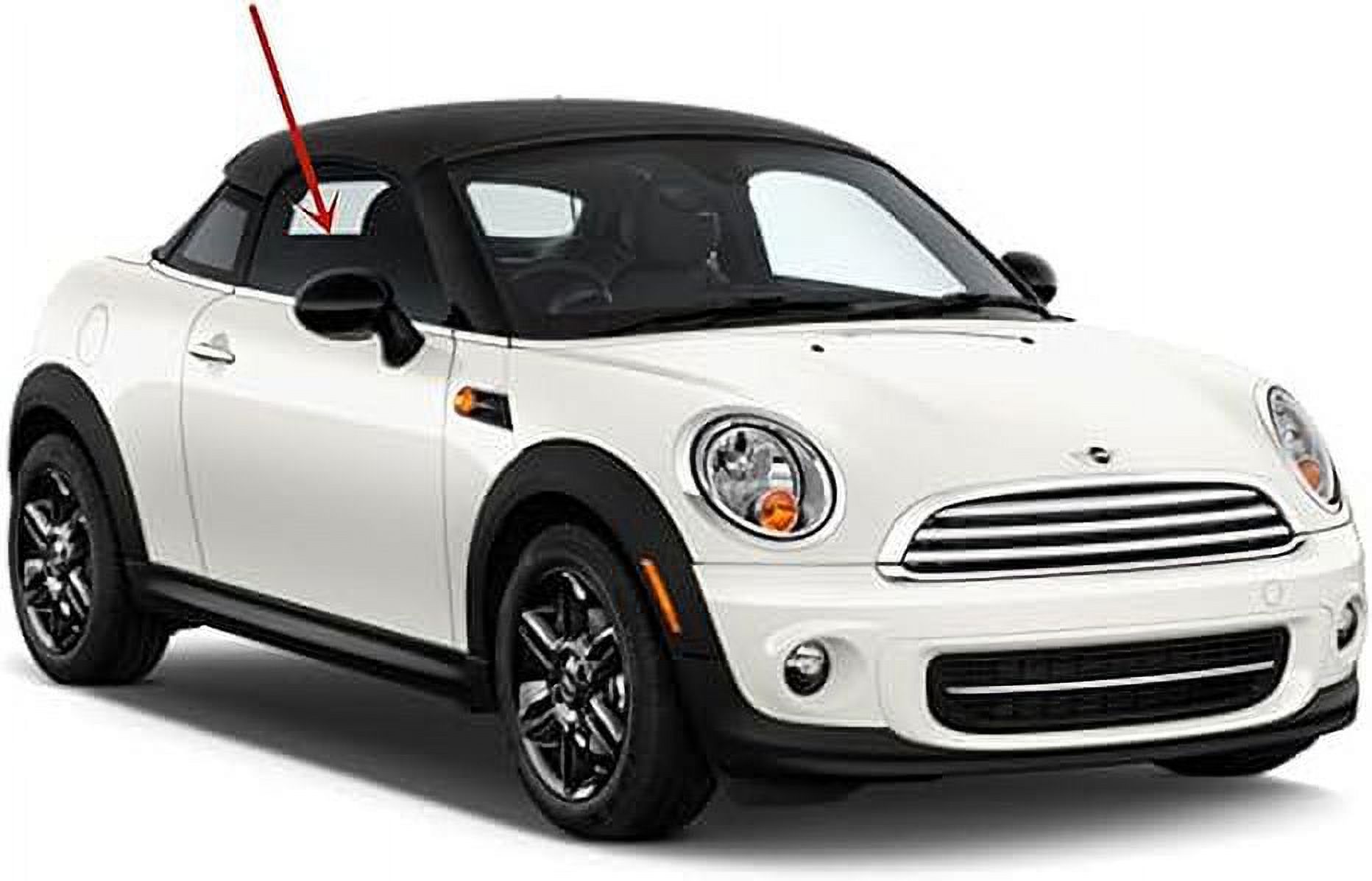 OEM Passenger Right Side Door Window Door Glass Compatible with Mini Cooper 2 Door Coupe 2012-2015 Models