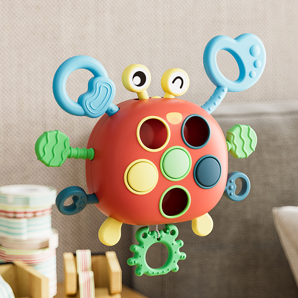 YUANHUILI Toddler Montessori Crab toys For 18 Months Educational Learning Age Christmas Boys Girl Gifts