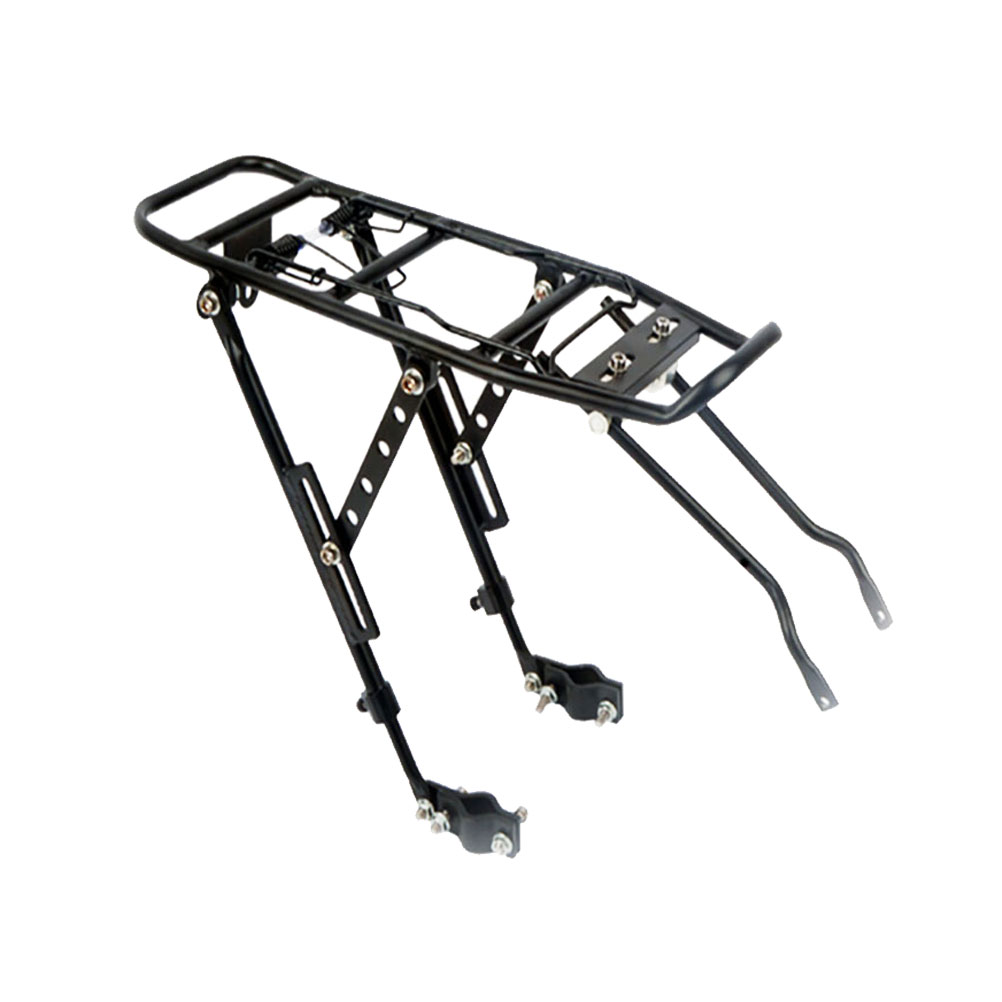 TINKSKY Rear Rack Almost Universal Adjustable Bike Cycling Cargo Luggage Carrier Rack Heavy Duty