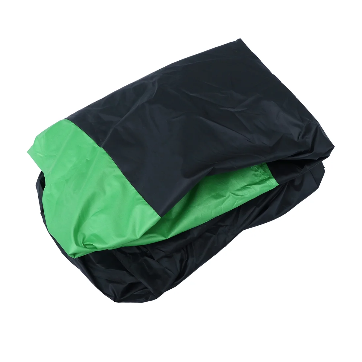 YFJQTZX Universal Outdoor Motorcycle Motorbike ATV Scooter Dustproof Waterproof Sun Block Protective Cover Rain Cover Protector - Size XXL (Black and Light Green)