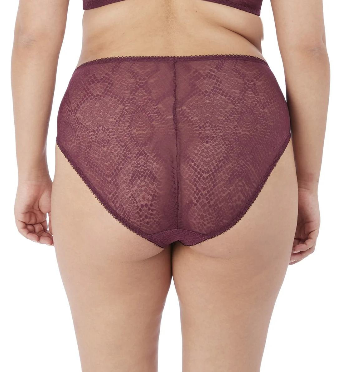 Elomi Lucie Matching High Leg Brief (4496),XXL,Mambo