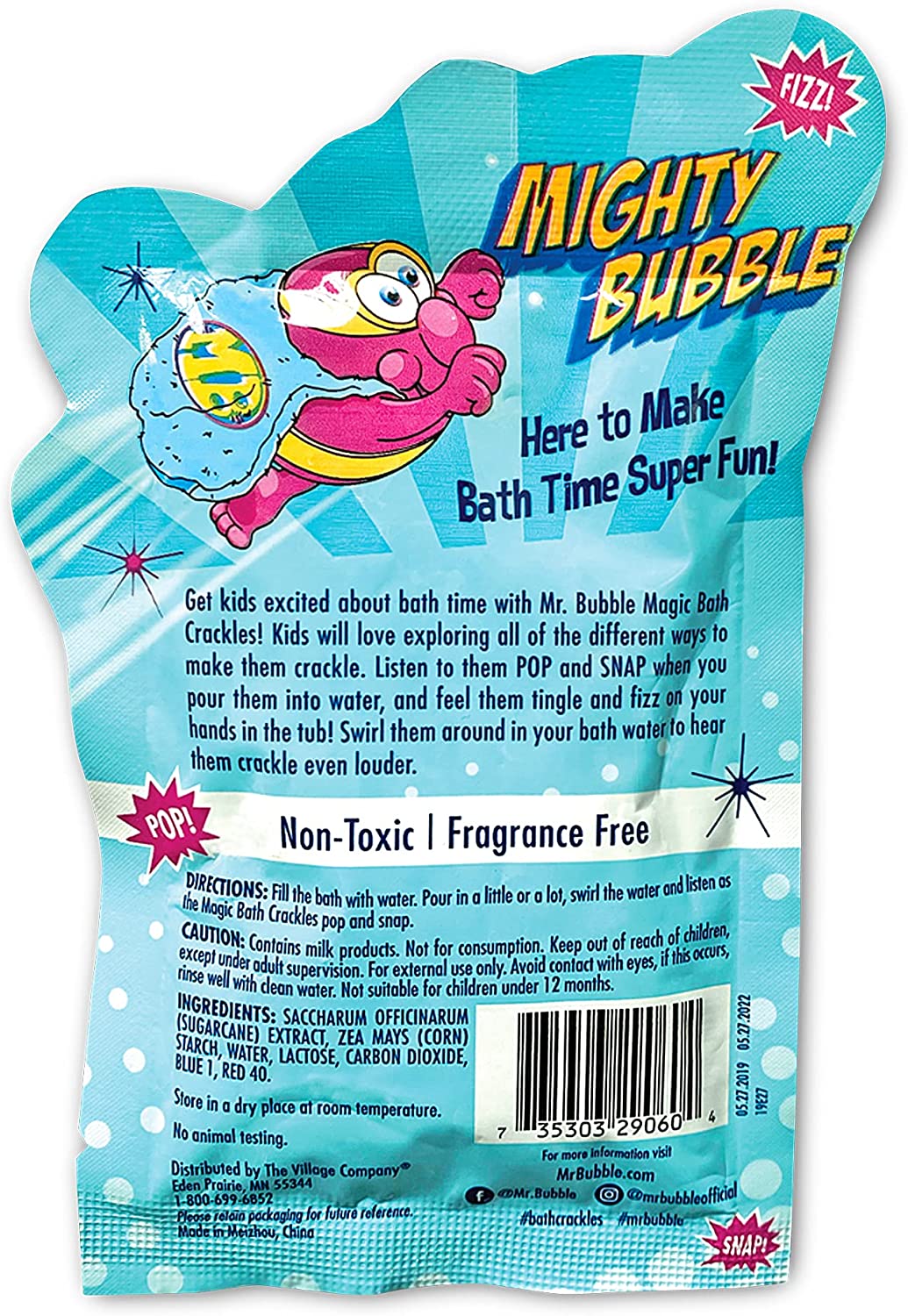 Mr Bubble, Magic Bath Crackles,1 Oz Each, Pack Of 12