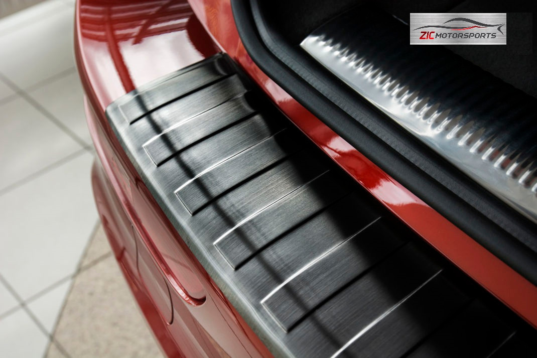 2008 - 2017 Audi Q5 and SQ5- Graphite Stainless Steel Rear Bumper Protector Guard