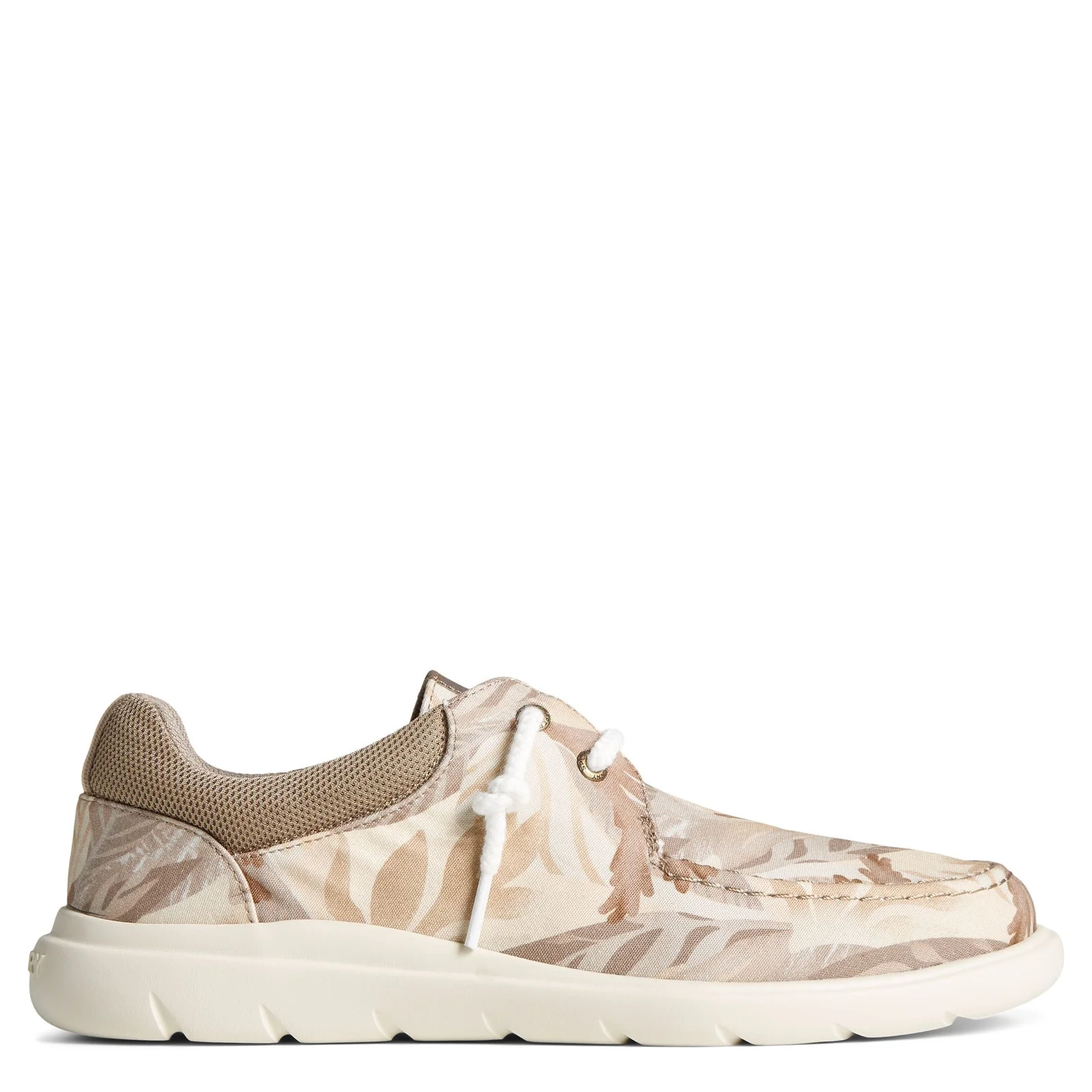 Sperry Men's Captain's MOC Sneaker, Khaki Multi, 10