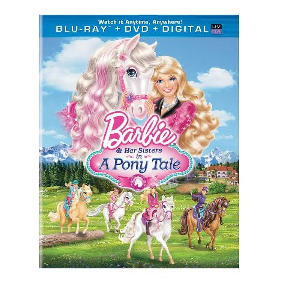 Barbie & Her Sisters in a Pony Tale (Blu-ray + DVD)