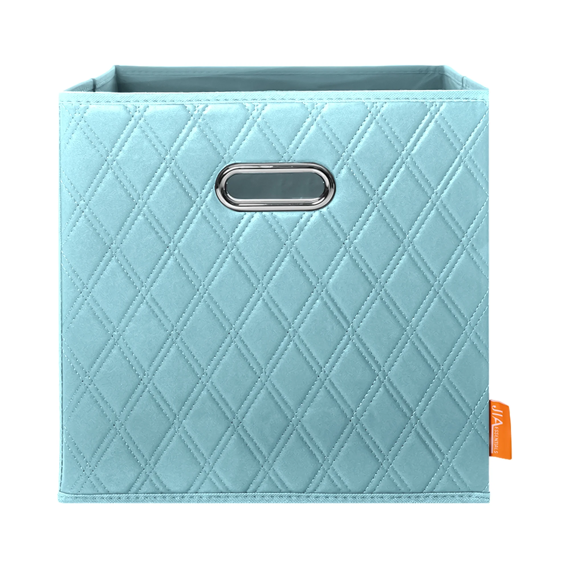 FH Group Jiaessentials Blue Closet Organizers, 3 Size Storage Cube Bins with Air Freshener