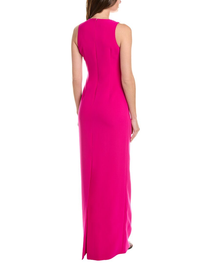 Teri Jon by Rickie Freeman womens  Crepe Gown, 2, Purple