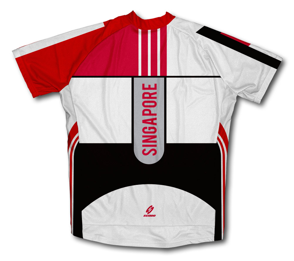 Singapore ScudoPro Short Sleeve Cycling Jersey  for Men - Size XS