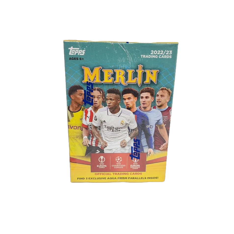 Merlin UEFA Club Topps 2022/23 Competitions Box | 8 Packs