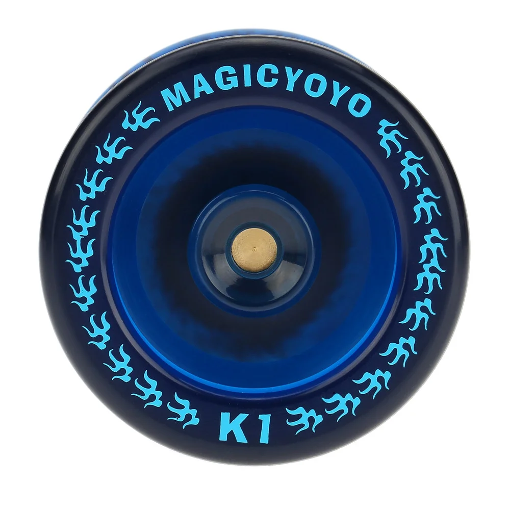 Professional Auto Return YoYo K1-Plus with Yoyo Sack + Strings, Beginner String Trick Yo-Yo, 1 Yo-Yo (Blue)